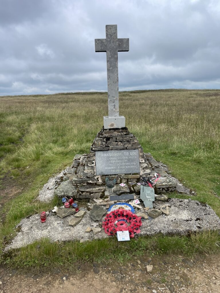 War memorial in the Yorkshire Dales